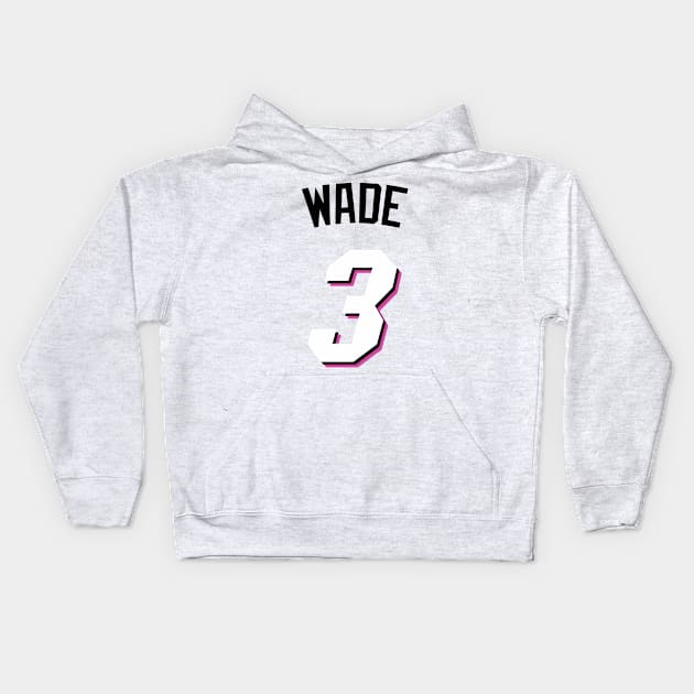 Dwyane Wade Kids Hoodie by telutiga